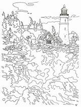 Kinkade Thomas Coloring Pages Getcolorings Conquering Book Color sketch template