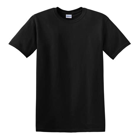 gildan  heavy cotton  shirt black fullsourcecom