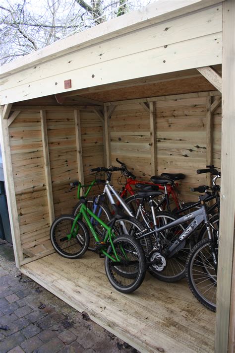 bike shed  wooden workshop oakford devon