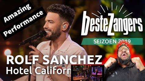 rolf sanchez sings hotel california  floor jansen beste zangers  reaction youtube