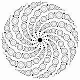 Dots Mandalas Swirly Kreise Schablone Muster Freeprintabletm M71 sketch template