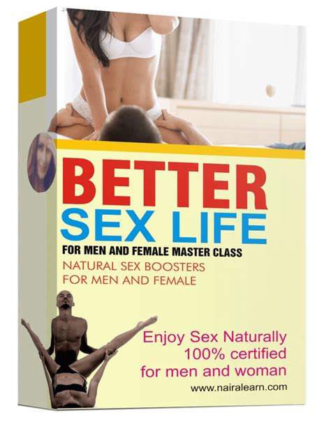 Better Sex Life For Men And Female Masterclass Nairalearn