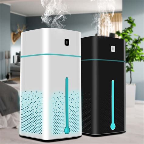 household air purifier essential aromas oil diffuser  color led night