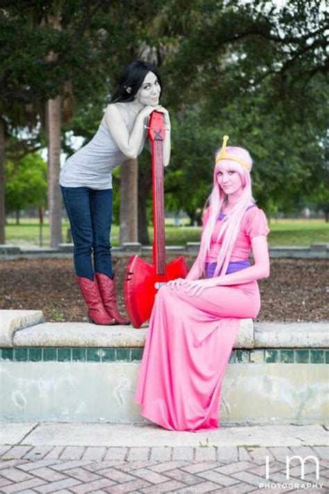 Marceline And Princess Bubblegum Cosplay Cute Couples Costumes Couples