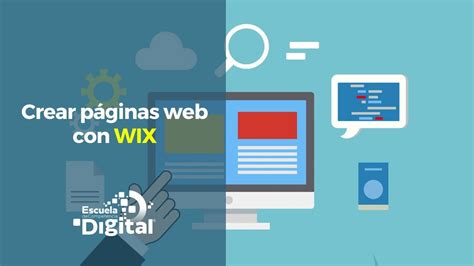 ecd aprende  crear paginas web  wix youtube