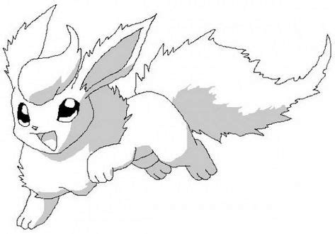 flareon coloring sheet pokemon pictures  print  color flareon