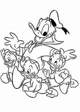 Ducktales Nephews Mcduck Scrooge Sobrinos Patolino Pato Sobrinhos Colorkiddo sketch template