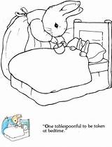 Bedtime Pages Coloring Tablespoonful Getcolorings sketch template