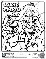 Coloring Mcdonalds Pages Happy Getcolorings Meal Mario Printable sketch template