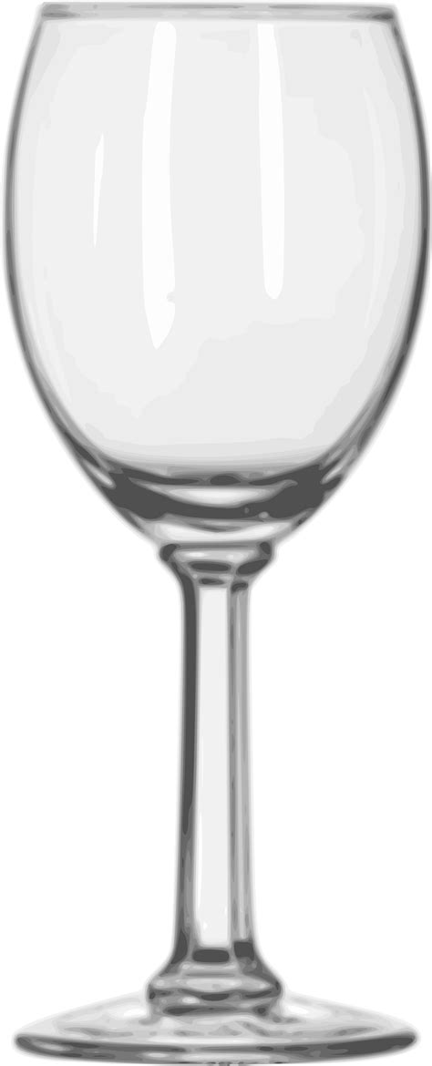 Black And White Wine Glass Png And Free Black And White Wine
