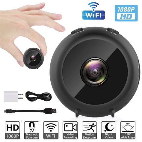 mini camera cam wifi wireless video camera portable hd p security camera night vision
