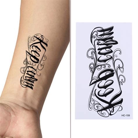 1pcs Fake Tattoo Body Art Sex Products Waterproof Temporary Tattoos For