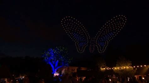 dollywood launches  drone light show  part  summer celebration wcyb