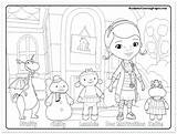 Doc Mcstuffins Pages Coloring Lambie Color Getdrawings Getcolorings sketch template