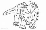 Coloring Pages Dinosaur Train Styracosaurus Stephie Printable Kids sketch template