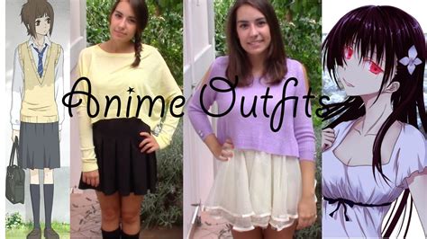 anime inspired outfits chibiistheway youtube