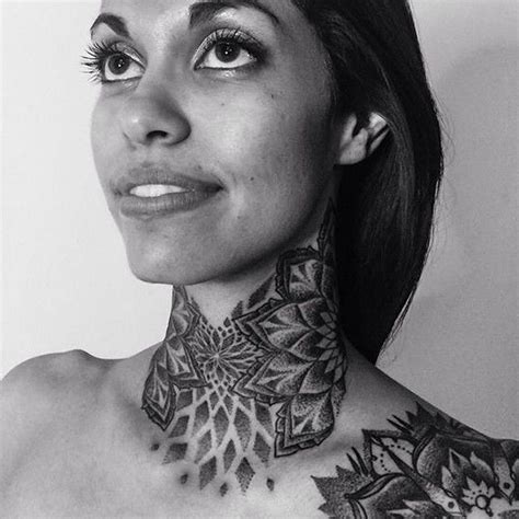 Girl Neck Tattoos Neck Tattoos Women Body Art Tattoos Sleeve Tattoos