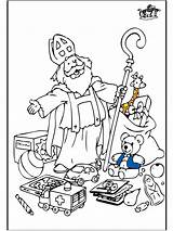 Nicolae Colorat Planse Sinterklaas Nikolaus Cadouri Sankt Fise Sint Annonse Anzeige Kleurplaten Universdecopil Advertentie sketch template
