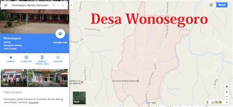 desa wonosegoro kecamatan bandar bahasa inggris anak indonesia