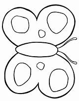Butter Coloring Getcolorings Patterns Butterfly sketch template