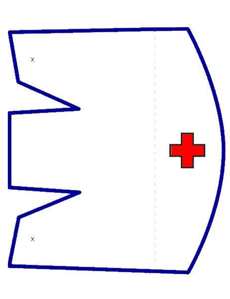 paper printable nurse hat template discover  beauty  printable paper
