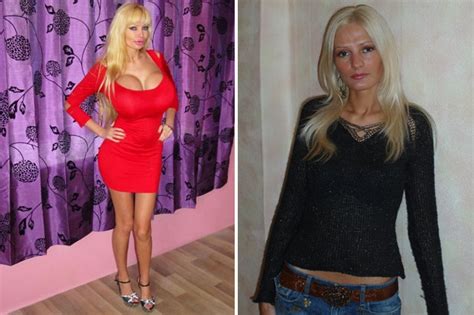 the human sex doll woman has three boob jobs to look like plastic daily star