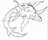 Leviathan Coloring Arvalis Deviantart Drawings 11kb sketch template