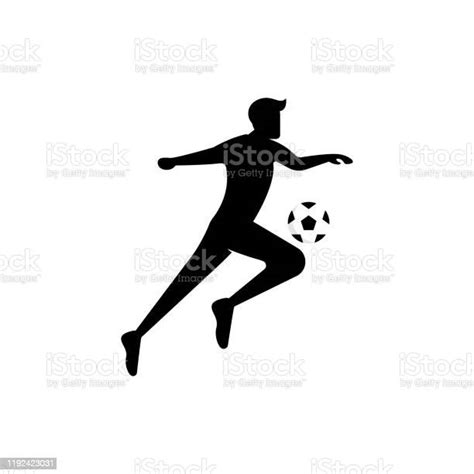 fotbollseller fotbollsspelare fotboll vektor illustration av en