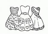 Coloring Pages Dress Dresses Girls Printable Girl Lace Cool Elementary Stick Clothes Drawing Polka Figure Dot Students Mannequin Kids Print sketch template