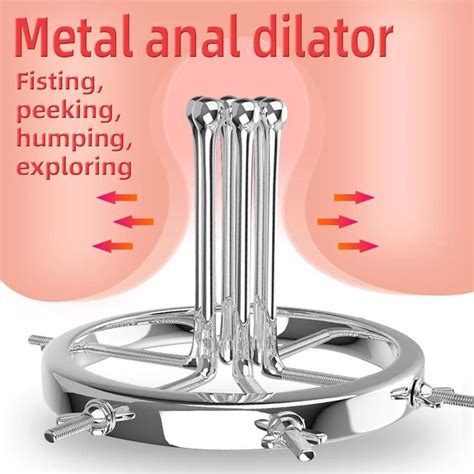 buy metal anal expander vaginal dilator spreader huge speculum fetish