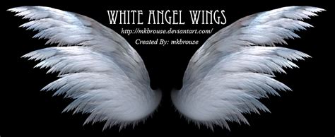 White Angel Wings Fractal By Mkbrouse On Deviantart