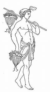 Colorare Dionysus Dioniso Bacco Bacchus Disegni Supercoloring Romano Antike Skulpturen Disegnare Griechische Mythologie Mitologia Categorie sketch template