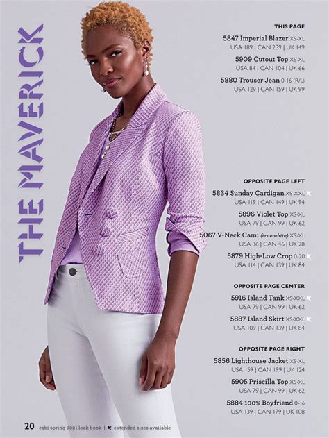 Cabi Spring 2021 Look Book Page 20 21 Cabi Clothes Trendy Spring