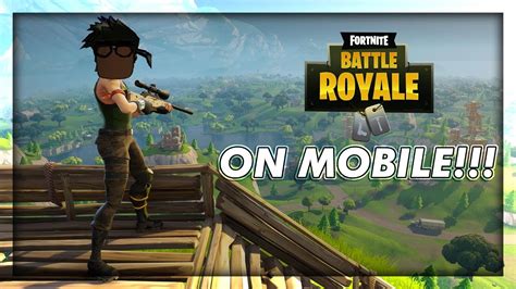Fortnite Battle Royale Now On Mobile App Gearnova