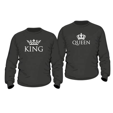 pulli set royal king queen fuer sie und ihn couple partner