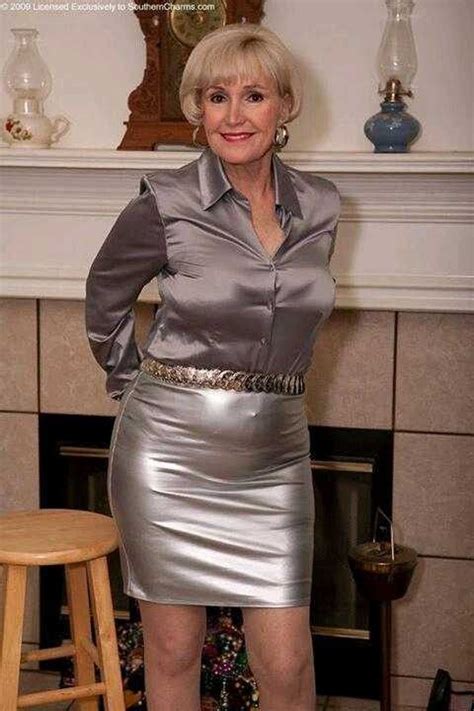 related image old lady in satin blouse mature women sexy older women