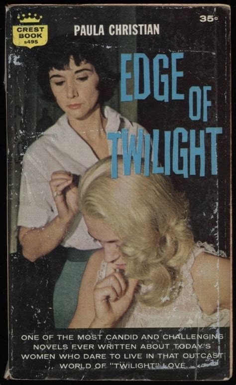 edge of twilight 1959 lesbian pulp novel 2 1 4 color camera negative