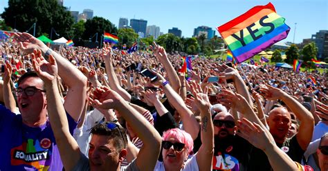 Australia Celebrates As Parliament Approves Same Sex Marriage Huffpost