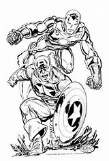 Byrne John America Captain Iron Man Comic Book Drawing Marvel Super Commission Coloring Hero Avengers Tattoo Comics Tattoos Superhero 2009 sketch template
