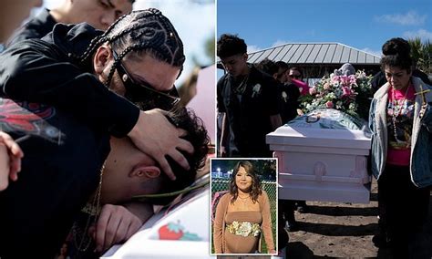 Funeral Is Held For Murdered San Antonio Girl Savanah Soto 18 And Her