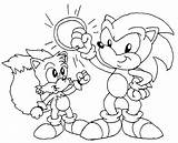 Tails Coloring Pages Fox Sonic Sheets Knuckles Nine Tail Color Getcolorings Colorings Printable Getdrawings sketch template