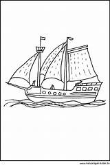Piratenschiff Sharky Malvorlage Malbuch Schiff Capt Piraten Captn sketch template