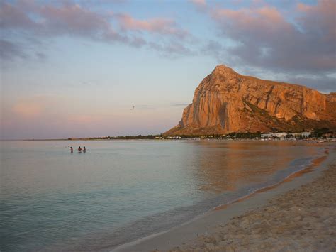 trapani italy beach overview