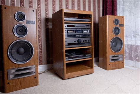 stereo audio components tower rack audio rack stereo hifi audio