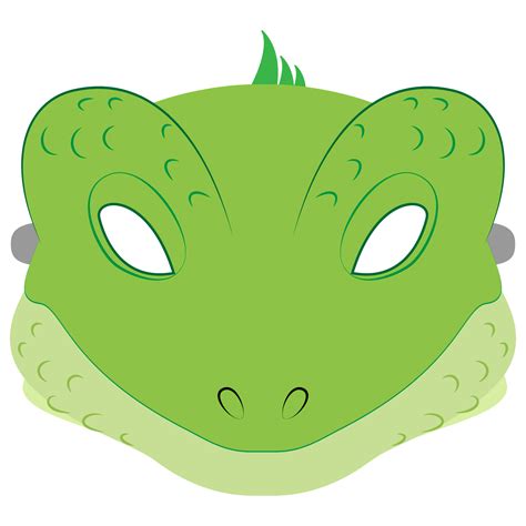 printable lizard mask  printable