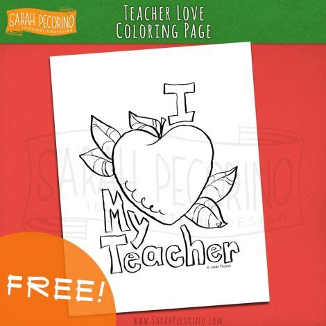 love  teacher coloring page  love  teacher  teacher