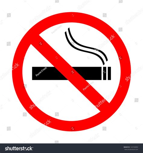 smoking sign stock vector illustration  shutterstock