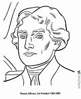Coloring Jefferson Thomas Pages President Printable Presidents Clipart Color Print Printables Kids Sheets Line Patriotic Activity Easy Help 3rd Printing sketch template
