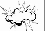Coloring Pages Lightning Storm Cloud Cloudy Simple Fun Little sketch template