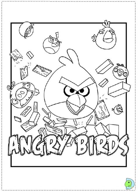 angry birds coloring page dinokidsorg